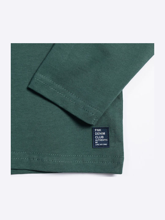 Kids' Shirt Long Sleeve Irish Green