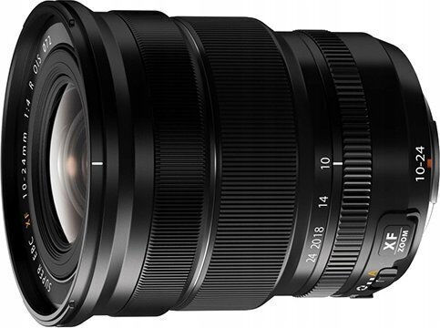 Crop Camera Lens XF 10-24mm f4 R OIS WR Wide Angle for  X Mount Black