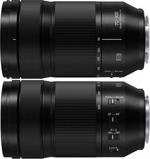Panasonic Cadru complet Obiectiv Foto Leica DG Vario-Elmar 100-400mm f/4-6.3 II ASPH. POWER O.I.S. Teleobiectiv pentru Montura Micro Patru Treimi (MFT) Black