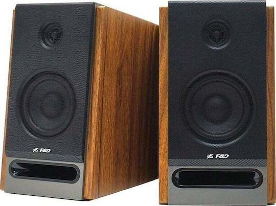 Fenda Αυτοενισχυόμενα Ηχεία με Bluetooth 50W (Ζεύγος) Καφέ