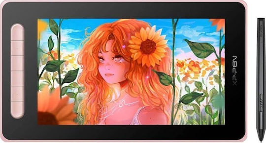 XP-Pen Artist 10 2nd Gen Γραφίδα Σχεδίασης με Όθονη FHD 10.1" Ροζ