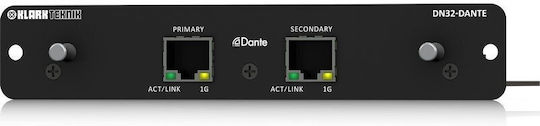 Klark Teknik Dn32-dante Audinate Dante разширителен модул до 32 двупосочни канала