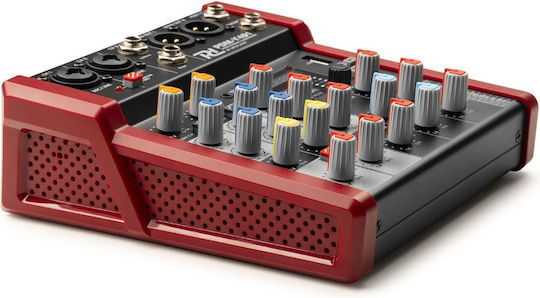 Power Dynamics PDM-Y401 SOCON466 Analog Console 4 Channels with Phantom Power & 2 XLR Inputs & Bluetooth