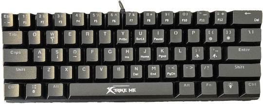 Xtrike Me GK-916 Gaming Μηχανικό Πληκτρολόγιο με RGB φωτισμό (Αγγλικό US)