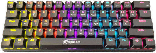 Xtrike Me GK-916 Gaming Μηχανικό Πληκτρολόγιο με RGB φωτισμό (Αγγλικό US)