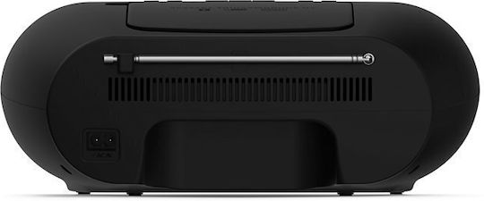 Philips Allinone Tragbares Audiosystem mit Radio Schwarz