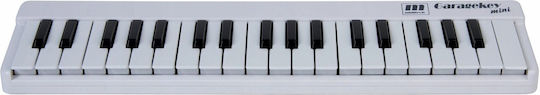 Miditech Midi Keyboard Garagekey Mini με 37 Πλήκτρα Λευκό