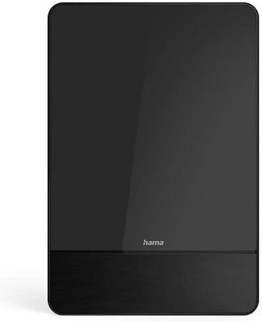 HAMA 00221083 Innere TV-Antenne (Benötigt Strom) Schwarze