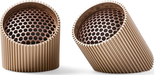 Lexon Design Ray TWS Bluetooth Speaker 6W with Battery Life up to 6 hours Gold
