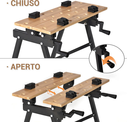 HomCom Bancă Rezistență 150kg 1buc B71-041