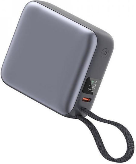 QCY PB10C Power Bank 10000mAh 35W with USB-C Port Power Delivery Gray