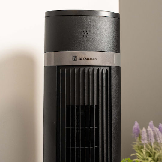 Morris Tower Fan 45W with Remote Control Black