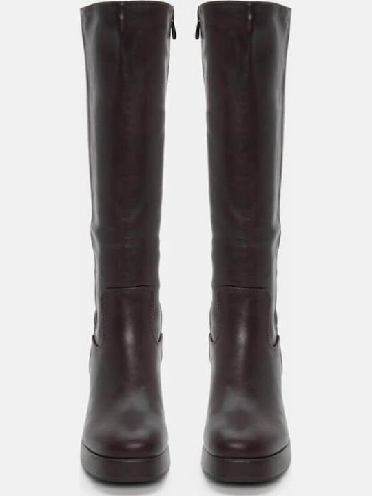 Damenstiefel Braun