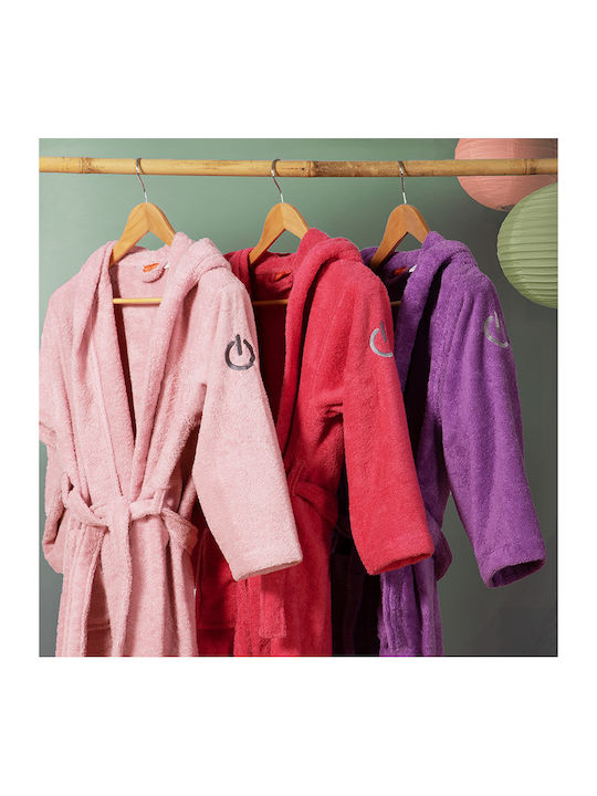 Nef-Nef Homeware Παιδικό Μπουρνούζι Color Kids με Κουκούλα