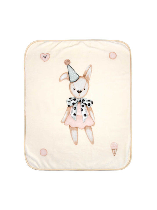 Greenwich Polo Club Blanket Cot Velvet Multicolour 110x140cm