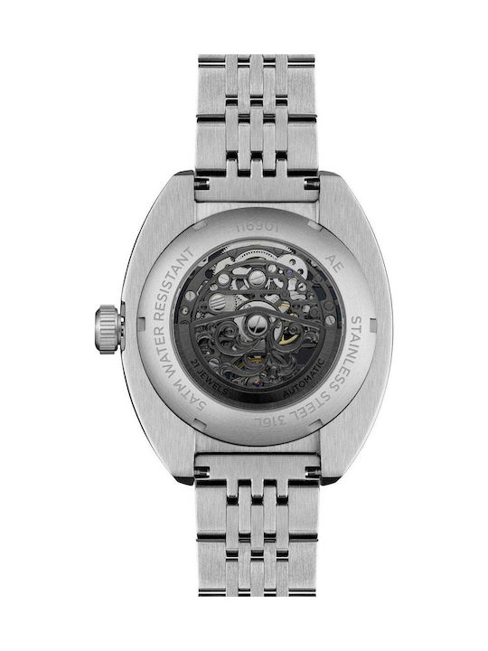 Ingersoll Men's Watch Automatic with Silver Metal Bracelet