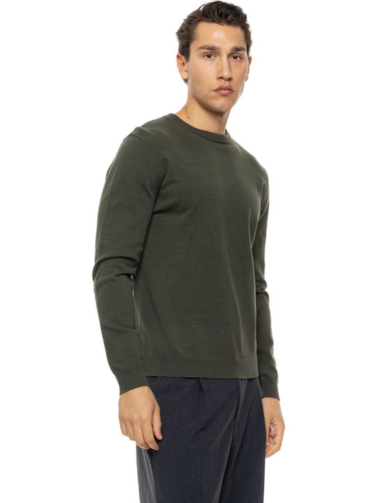 Long Sleeve Sweater Dk Green