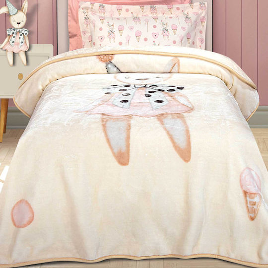 Greenwich Polo Club Blanket Velvet 8859 Cream 220x160cm