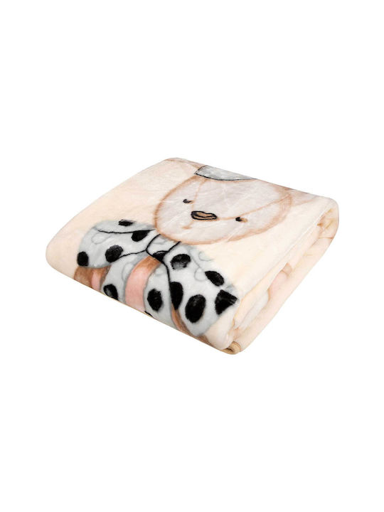 Greenwich Polo Club Blanket Velvet 8859 Cream 220x160cm