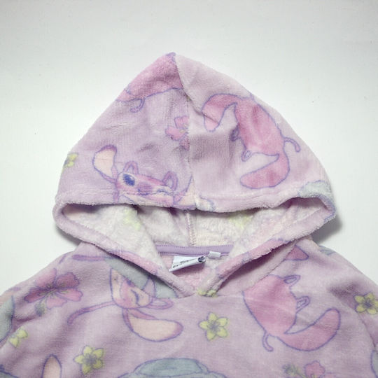 Disney Blanket Fleece Lilo & Stitch Lilac 160x