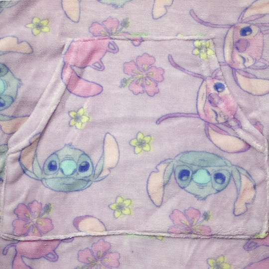Disney Blanket Fleece Lilo & Stitch Lilac 160x