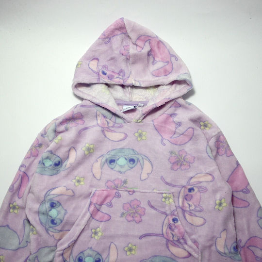 Disney Blanket Fleece Lilo & Stitch Lilac 160x
