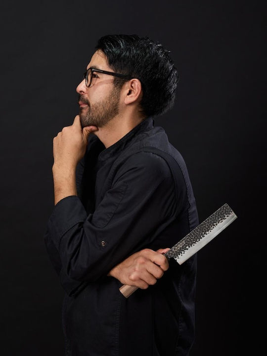 Heinner Knife Nakiri from Stainless Steel 18cm