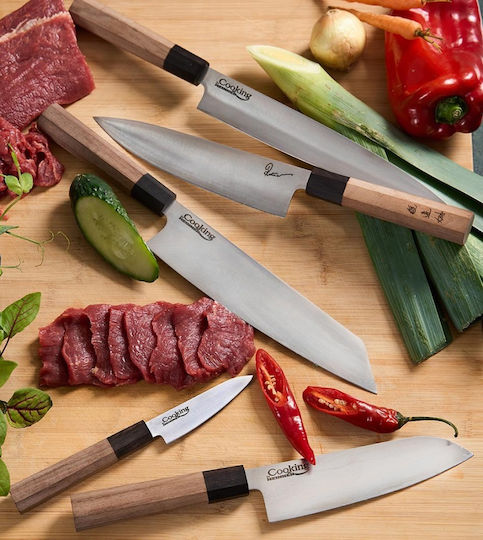 Heinner Rikito Watanabe Μαχαίρι Santoku από Ανοξείδωτο Ατσάλι 18cm