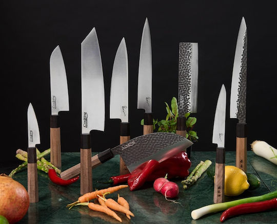 Heinner Rikito Watanabe Μαχαίρι Santoku από Ανοξείδωτο Ατσάλι 18cm