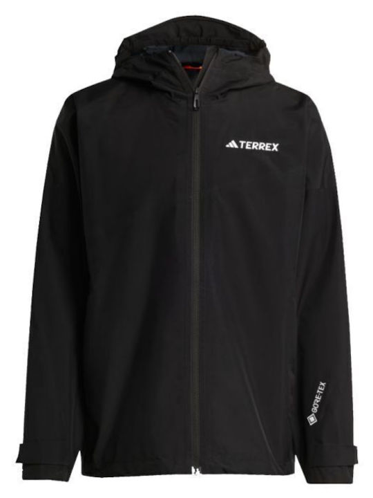 Terrex Winter Jacket Hardshell Waterproof and Windproof Black