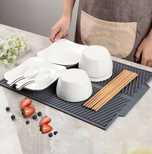 Silicone Drying Surface Gray 43x33.5cm
