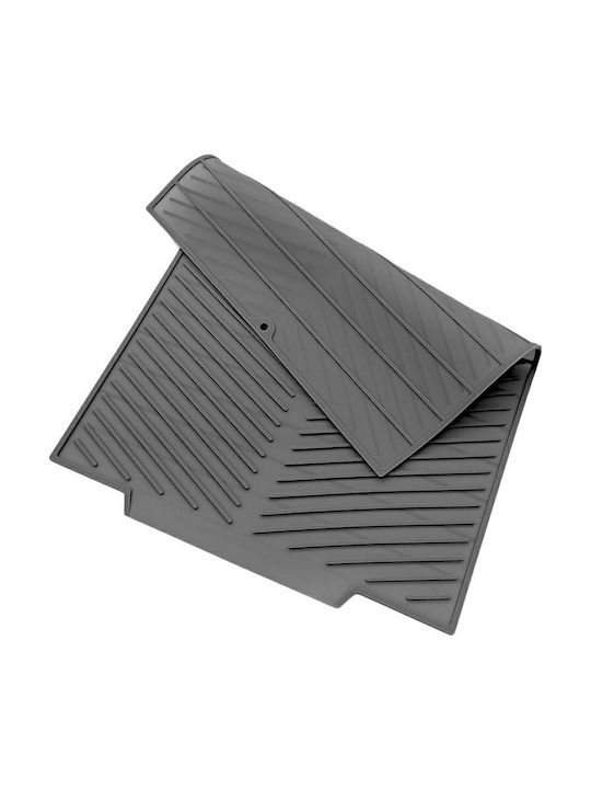 Silikon Trocknungsfläche Grau 43x33.5cm