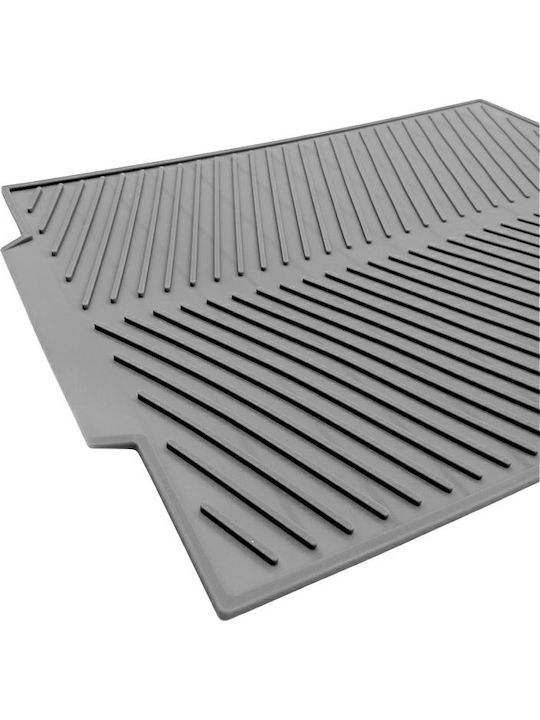 Silikon Trocknungsfläche Grau 43x33.5cm