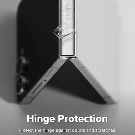 Ringke Back Film Hinge Dual Easy Pro Film for Samsung Galaxy Z Flip7 Transparent