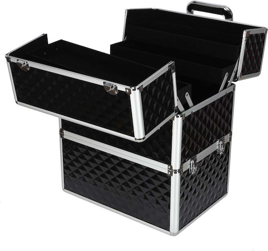 Kosmetikkoffer Schwarz H42xW35xL25cm