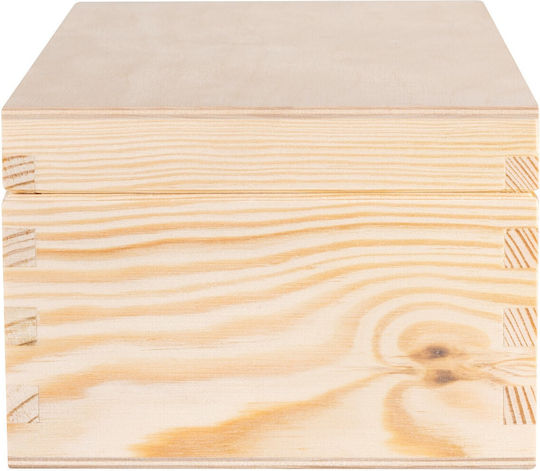 Creative Wooden Decorative Box 21.4x13.8x10cm