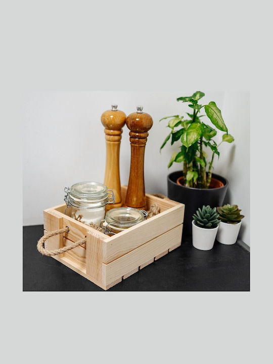 Creative Dekorative Körbe JAN-CD-SKRZYNKA-NATUR-UJ-25x19x10 Hölzernes Creative Dekorative Körbe JAN-CD-SKRZYNKA-NATUR-UJ-25x19x10 Hölzernes