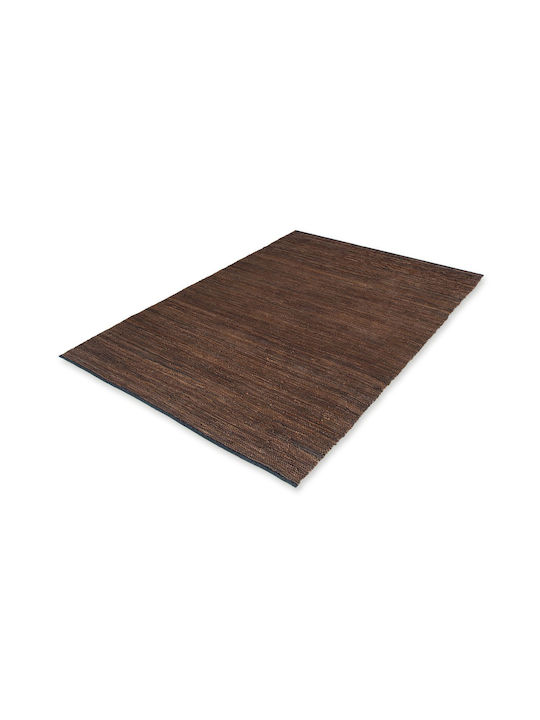 Tapicap Kelim Shaggy Χαλί Ορθογώνιο Brown 130x190cm