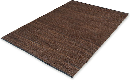 Tapicap Kelim Shaggy Rug Rectangular Brown