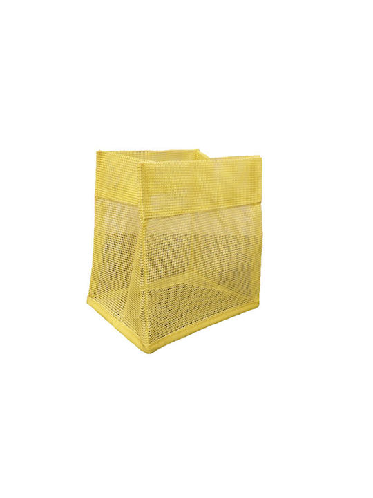 Tabletop Organizer Fabric Yellow