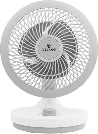 Red Technic Επιτραπέζιος Ανεμιστήρας 50W Λευκός
