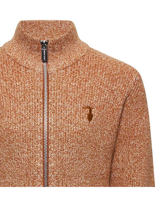 Kids Cardigan Knitted Coffee