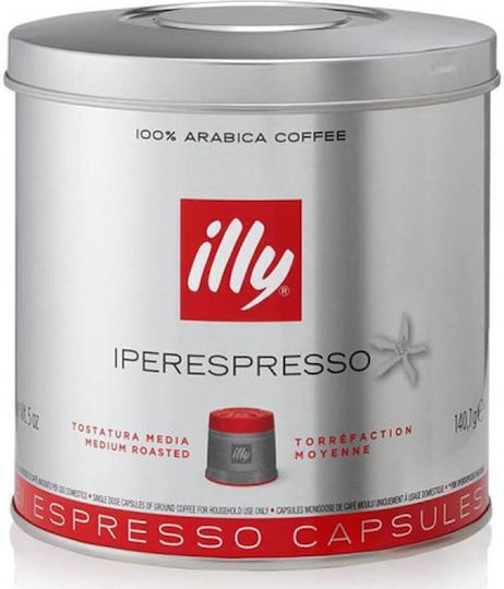 Illy Κάψουλες Espresso Classico (Normale) Συμβατές με Μηχανή Iperespresso 21caps