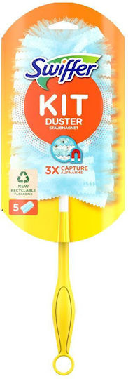 Swiffer Kit Duster Χειρολαβή & Ανταλλακτικά Φτερά 5τμχ