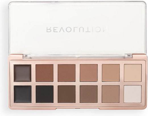 Revolution Beauty The Master Icon Παλέτα με Σκιές Ματιών Matte σε Στερεή Μορφή