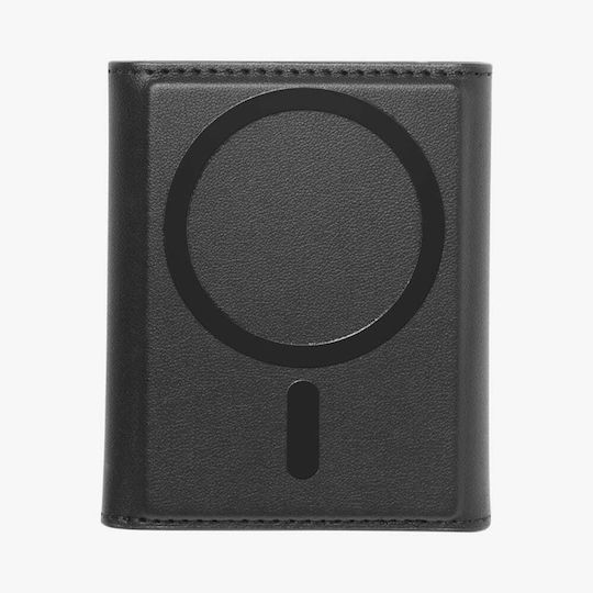 Spigen MagSafe Θήκη Καρτών Valentinus Pro σε Μαύρο χρώμα