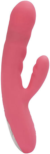 Svakom Vibrator Kaninchen mit Fernbedienung mit Schubfunktion 18.6cm Rosa