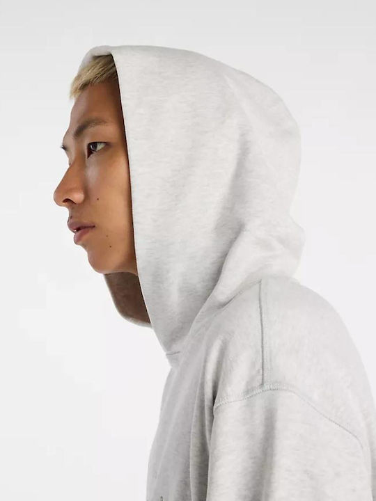 Sweatshirt with Hood Ash Pearl