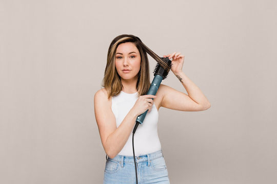 Shark Electric Hair Brush with Air for Hair Straightening and Curls 1400W