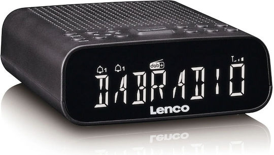 Lenco Lenco Digital Tabletop Clock Black CR-606BK